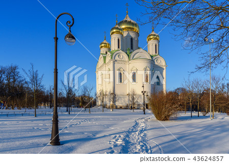 Cathedral of St. Catherine in winter. Pushkin Cathedral of St. Catherine in winter. Pushkin 43624857