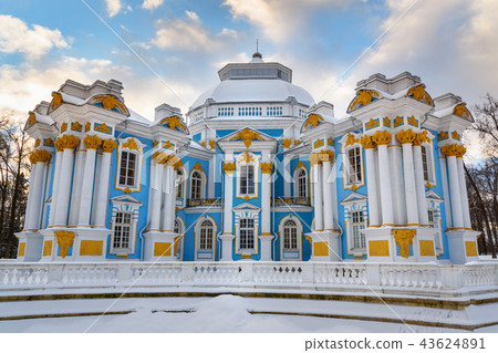 Pavilion Hermitage in Catherine park. Pushkin 43624891