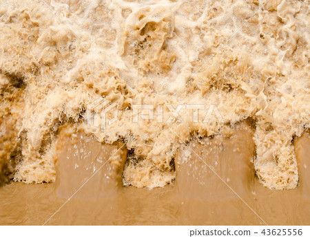 Natural disasters flash flood in the rainy season 43625556