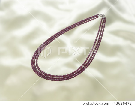 Natural stone necklace 43626472