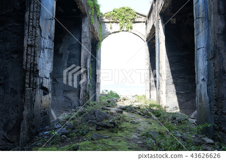 Poison gas storehouse trace inside Front view Side view Poison gas storehouse trace inside Front view Side view 43626626