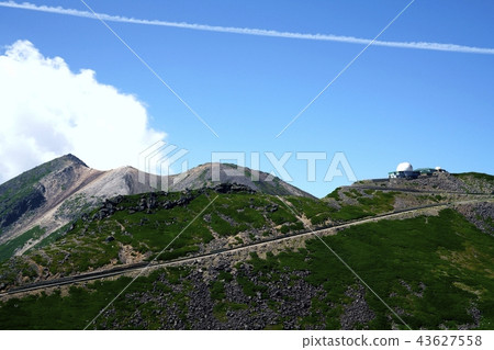 Norikuradake in summer (shooting location: Norikura, Fujimi-dake) 43627558