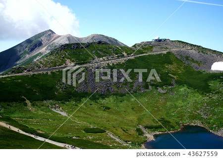 Norikuradake in summer (shooting location: Norikura, Fujimi-dake) 43627559