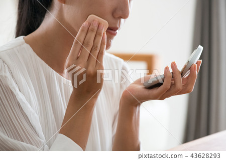 年輕的日本女人繪畫基礎 43628293