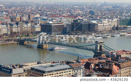 Chain Bridge is the quintessential symbol to Budapest, one of the most beautiful European city Chain Bridge is the quintessential symbol to Budapest, one of the most beautiful European city 43629130
