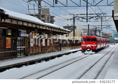 函館本線普通列車（711系列）離開Inashikoen站 43629177