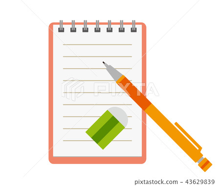 Notepad Sharpener Eraser 43629839