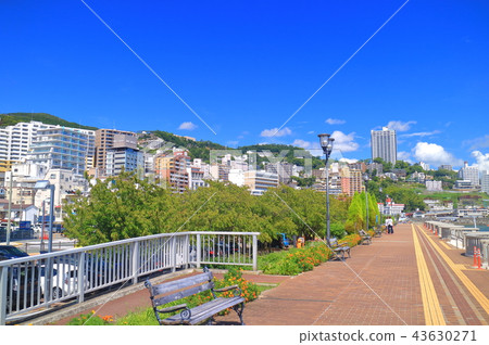 Atami hot spring town 43630271