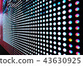 Perspective of dots LED backlight pattern 43630925