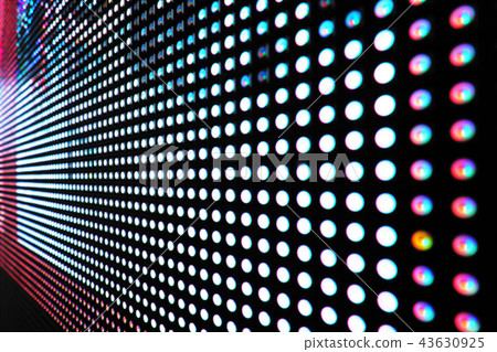 Perspective of dots LED backlight pattern 43630925