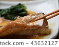 Simmered mackerel with mackerel 43632127