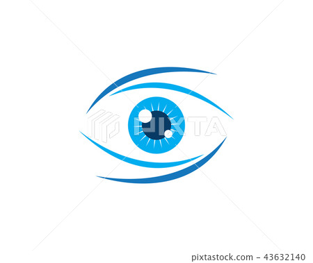 Eye Care vector logo design 43632140