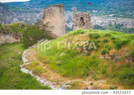 Ruins of ancient fortress Calamita Ruins of ancient fortress Calamita 43633837