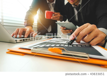 Business team present. professional investor  43633851