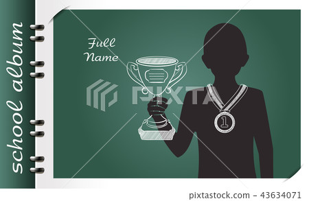 athlete school album 43634071