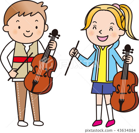 Violin Men and women 43634884