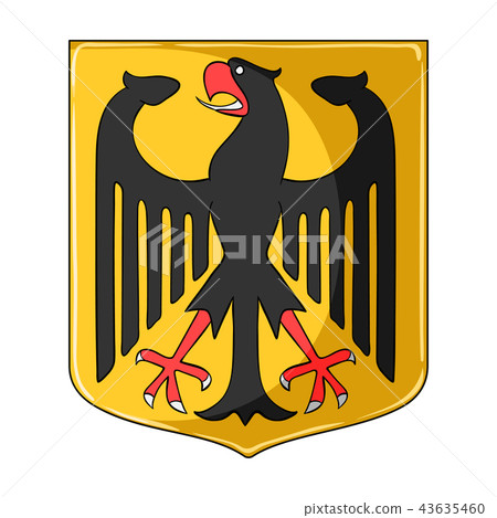 Emblem, single icon in cartoon style.Emblem, vector symbol stock illustration web. Emblem, single icon in cartoon style.Emblem, vector symbol stock illustration web. 43635460