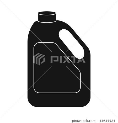 Bottle milk icon black. Single bio, eco, organic product icon from the big milk black. Bottle milk icon black. Single bio, eco, organic product icon from the big milk black. 43635584