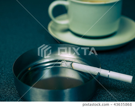 Smoking cigarette smoke 43635868