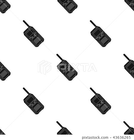 Walkie-talkie.Paintball single icon in black style vector symbol stock illustration web. Walkie-talkie.Paintball single icon in black style vector symbol stock illustration web. 43636265