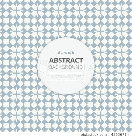 Abstract of blue soft pattern geometrical. 43636714