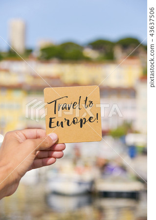 text travel to Europe in Cannes, France 43637506