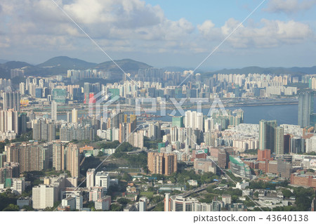 view at kowloon Hong Kong urban city view at kowloon Hong Kong urban city 43640138