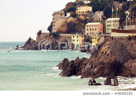 Traditional houses in the old town harbour 43640185