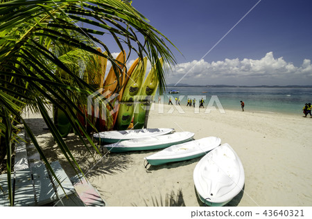 tropical seaview at Kapas Island, Malaysia tropical seaview at Kapas Island, Malaysia 43640321