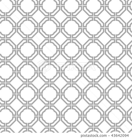 The geometric pattern with lines. Seamless The geometric pattern with lines. Seamless 43642094