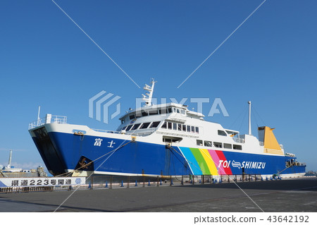 Suruga Bay ferry Fuji prefectural road No. 223 opened Suruga Bay ferry Fuji prefectural road No. 223 opened 43642192