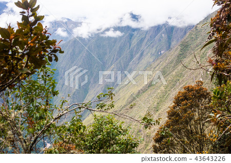 Andes mountains view from the wildness. 43643226