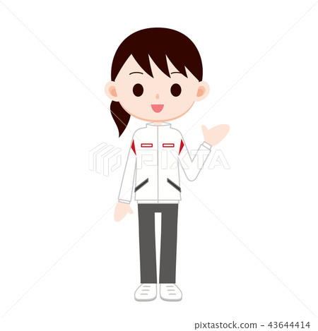 穿著球衣的女運動員 43644414