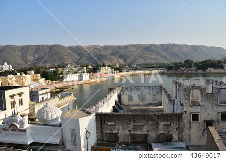 印度印度教聖地普什卡市和普什卡湖 印度印度教聖地普什卡市和普什卡湖 43649017
