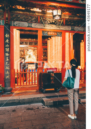 Asian Chinese Temple Taiwan Folk Belief 43649177
