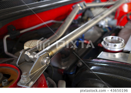 Image of car front strut bar for stability 43650196
