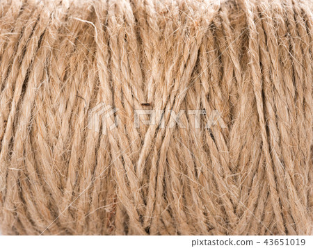 Jute twine closeup Jute twine closeup 43651019