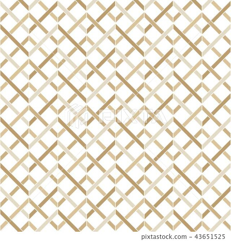 Lattice pattern vector. Gold geometric background Lattice pattern vector. Gold geometric background 43651525