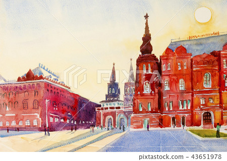 State Historical Museum in Moscow, Russia. 43651978