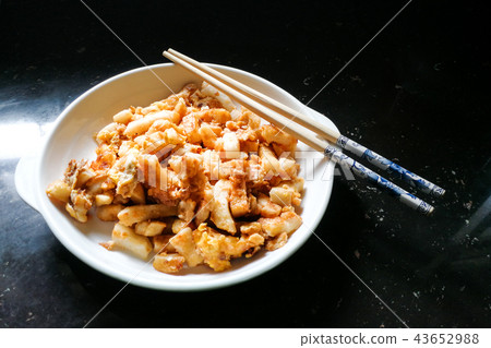 Fried carrot cake or Cai Tau Kueh Fried carrot cake or Cai Tau Kueh 43652988