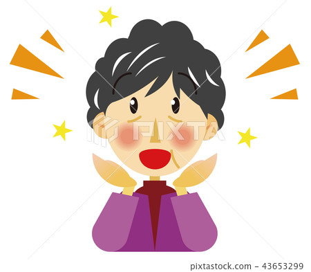 老年人的例證 43653299