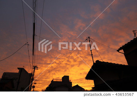 A sunset A sunset 43653567