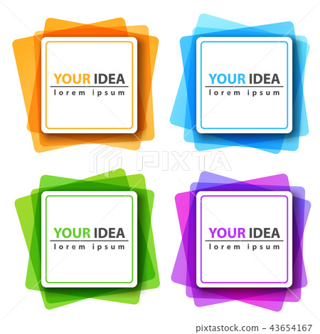 Paper banner - business infographic. Paper banner - business infographic. 43654167