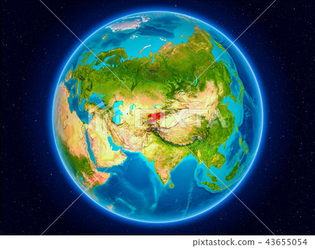 Kyrgyzstan on Earth 43655054