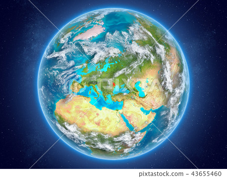 Moldova on planet Earth in space 43655460