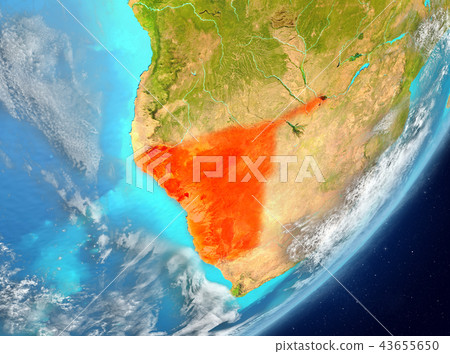 Namibia from space 43655650