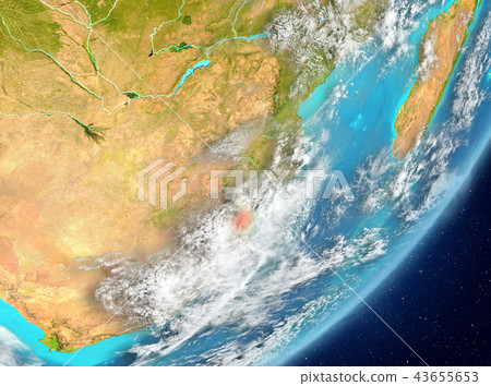 Swaziland from space 43655653