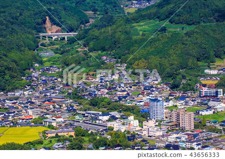 從Tateiwa天文台[佐賀縣嬉野市]觀看嬉野市 43656333