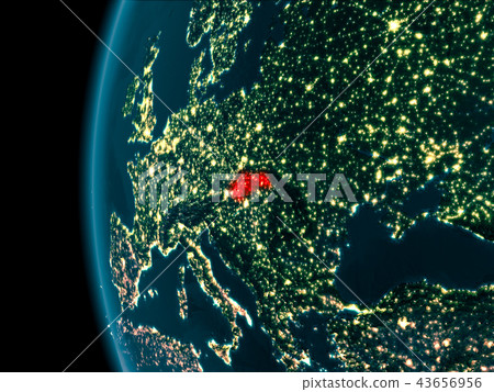 Night view of Slovakia Night view of Slovakia 43656956
