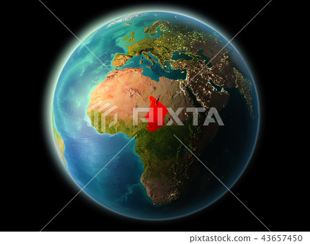 Chad in the evening 43657450